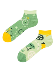 Veselé členkové ponožky Cyklistika