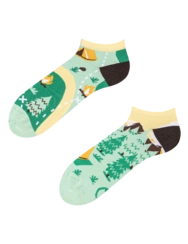 Veselé členkové ponožky Horský kemp