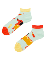 Vidám bokazokni Hotdog