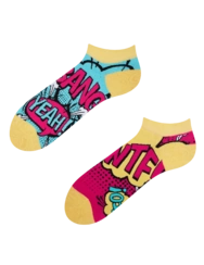 Veselé členkové ponožky Komiks