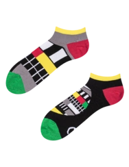 Veselé kotníkové ponožky Monoskop