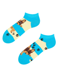 Весели къси чорапи Кучета и райета