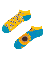 Весели къси чорапи Слънчоглед