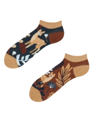 Veselé kotníkové ponožky Srnka