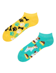 Veselé členkové ponožky Šťastný pes