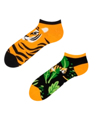 Veselé členkové ponožky Tiger v džungli