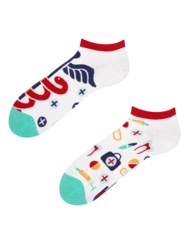 Veselé kotníkové ponožky Zdraví