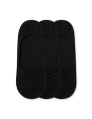 Trojbalení bavlněných ťapek Černý Klasik