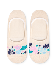 Весели невидими чорапи Тюркоазени листа