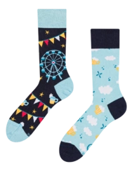 Veselé ponožky Pivá a kolotoče