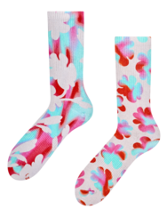 Calzini a coste Fiori stravaganti