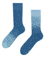 Jégkék meleg zokni