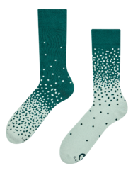 Tопли чорапи в тъмнозелено и светлозелено