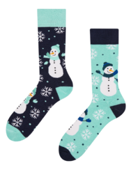 Calzini caldi Buonumore Pupazzo di neve allegro