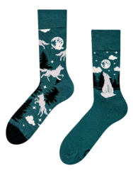 Calzini Buonumore in bambù Lupo e Luna