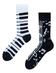 Vidám bambusz zokni Zongorajáték