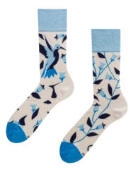Veselé bambusové ponožky Kolibřík