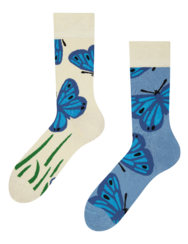Весели бамбукови чорапи Синя пеперуда