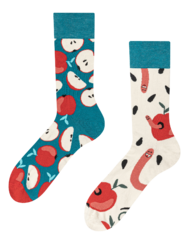 Vidám zokni Piros alma