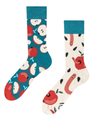 Veselé ponožky Červené jablíčko