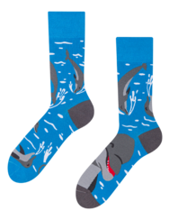 Vidám zokni Delfinek