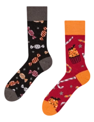 Veselé ponožky Halloweenske sladkosti