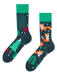 Veselé ponožky Hrdzavá líška