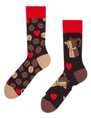 Veselé ponožky Kávová láska