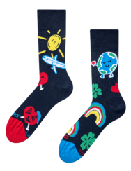 Дълги чорапи Любов по света