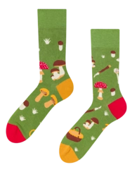 Veselé ponožky Na hubách