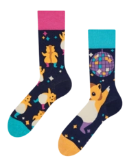 Chaussettes rigolotes Hamsters en fête