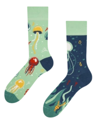 Veselé ponožky Plavající medúzy
