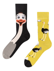 Veselé ponožky Pštros