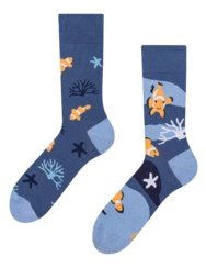 Veselé ponožky Ryba Klaun