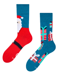 Vidám zokni Télapó és ajándékok