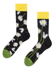 Veselé ponožky Sedmokrásky v noci