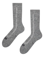 Sive frotirne čarape od merino vune
