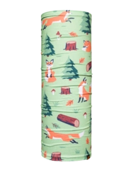 Veselý nákrčník Liška v lese