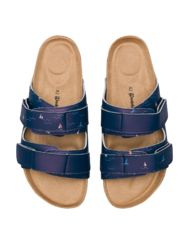 Ciabatte in sughero da uomo Barche a vela in mare