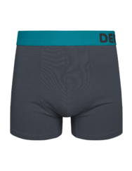 Antracitszürke férfi bokszeralsó