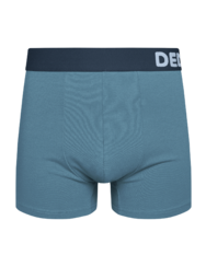 Hidegkék férfi bokszeralsó