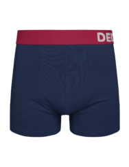 Tengerészkék férfi bokszeralsó