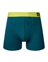 Tyrkysovo-žluté pánské boxerky
