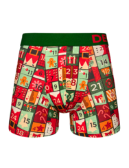 Vidám férfi bokszeralsó Adventi naptár