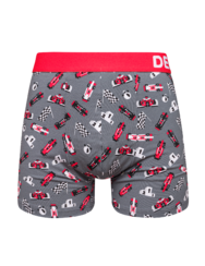 Vidám férfi bokszeralsó Formula verseny