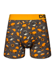 Vidám férfi bokszeralsó Építész