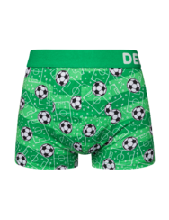 Rövid szárú férfi bokszeralsó Focipálya