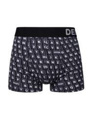 Rövid szárú férfi bokszeralsó Billentyűzet