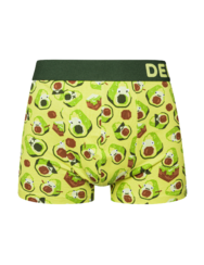 Rövid szárú férfi bokszeralsó Pixelavokádó