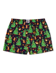 Veselé pánske trenky Mačacia oslava 